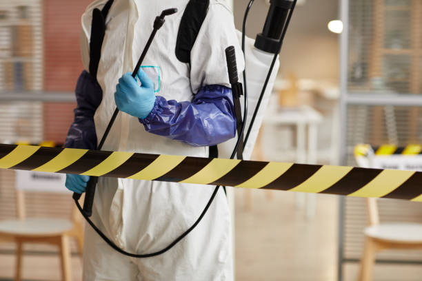 Professional Blood Cleanup technician working in West Lafayette, IN